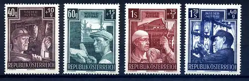 OESTERREICH 1951 Nr 960-963 postfrisch (216094)