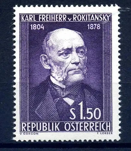 OESTERREICH 1954 Nr 997 postfrisch (216112)