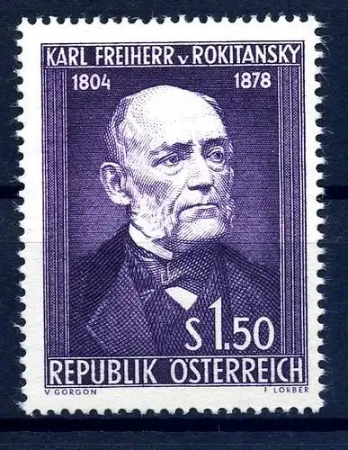 OESTERREICH 1954 Nr 997 postfrisch (216113)