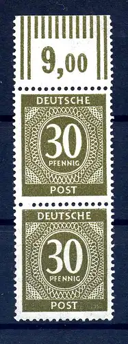 KONTROLLRAT 1946 Nr 928 postfrisch (216421)