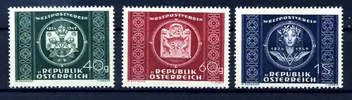 OESTERREICH 1949 Nr 943-945 postfrisch (216457)