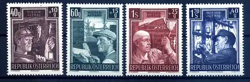 OESTERREICH 1951 Nr 960-963 postfrisch (216465)