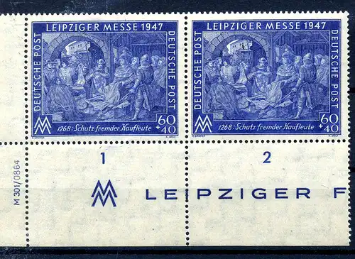 KONTROLLRAT 1947 Nr 942I C DV postfrisch (217037)