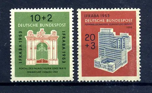 BUND 1953 Nr 171-172 postfrisch (217125)