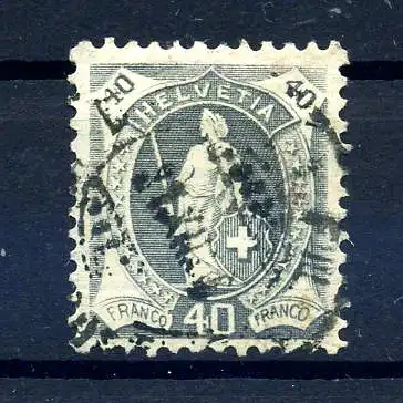 SCHWEIZ 1899 Nr 68 gestempelt (217277)