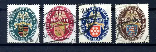 DEUTSCHES REICH 1926 Nr 398-401 gestempelt (217379)