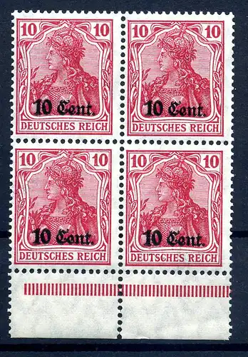 ETAPPE WEST 1916 Nr 4 postfrisch (217686)