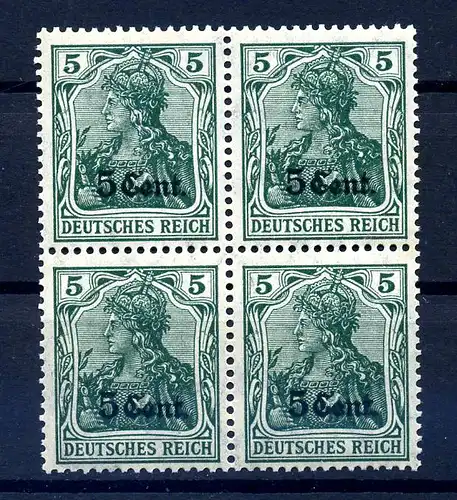 ETAPPE WEST 1916 Nr 2 postfrisch (217688)