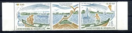 SAINT PIERRE ET MIQUELON 1989 Nr 581-582 postfrisch (217745)