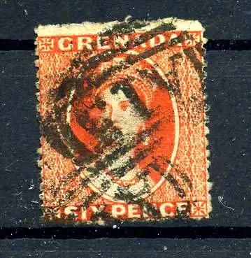 GRENADA 1861 Nr 2 gestempelt (217932)