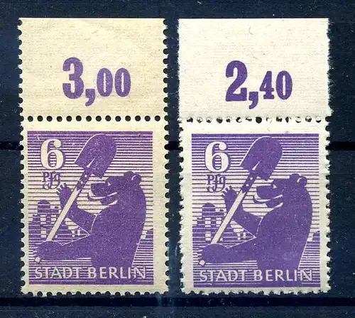 SBZ 1945 Nr 2A OR postfrisch (218034)