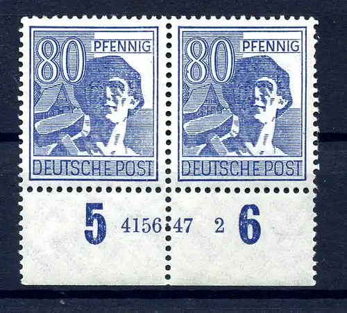 KONTROLLRAT 1947 Nr 957 HAN postfrisch (219247)