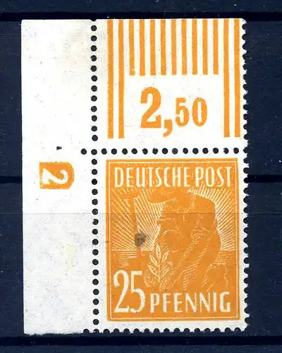 KONTROLLRAT 1947 Nr 952 DZ postfrisch (219281)