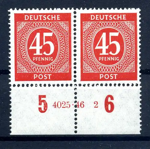 KONTROLLRAT 1946 Nr 931 HAN postfrisch (219386)