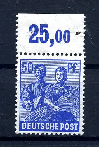 KONTROLLRAT 1947 Nr 955 postfrisch (219596)