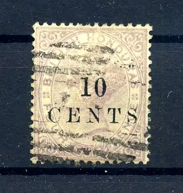 BRIT. HONDURAS 1888 Nr 17 gestempelt (219939)