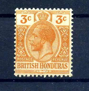 BRIT. HONDURAS 1922 Nr 92 postfrisch (219954)