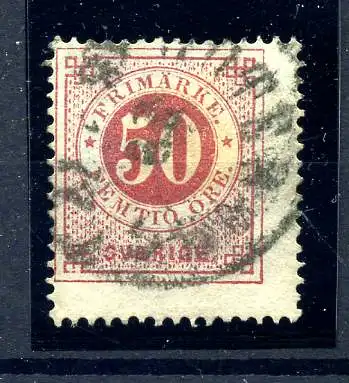 SCHWEDEN 1872 Nr 25A gestempelt (220070)