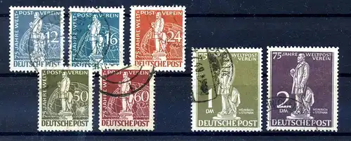 BERLIN 1949 Nr 35-41 gestempelt (220345)