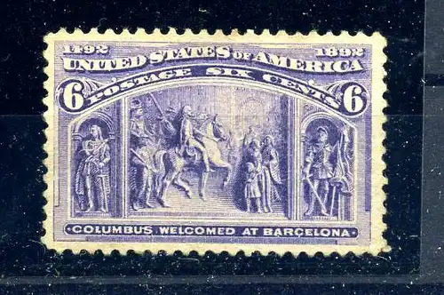 USA 1893 Nr 78 ohne Gummi (220354)