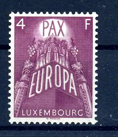 LUXEMBURG 1957 Nr 574 postfrisch (220374)