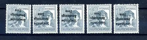 SBZ 1948 Nr 186K postfrisch (220496)