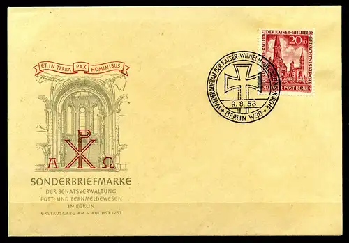BERLIN 1953 Nr 108 gestempelt (220527)