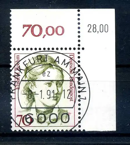 BUND 1991 Nr 1489 KBWZ gestempelt (220606)