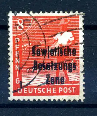 SBZ 1948 Nr 184a DD gestempelt (220649)