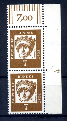 BUND 1961 Nr 348y DZ postfrisch (220817)