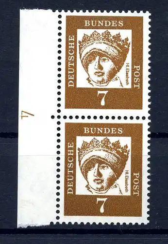 BUND 1961 Nr 348y DZ postfrisch (220818)