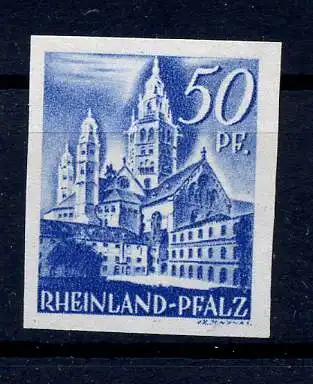 FRZ.ZONE RHEINL.-PFALZ 1947 Nr 11 U postfrisch (220826)