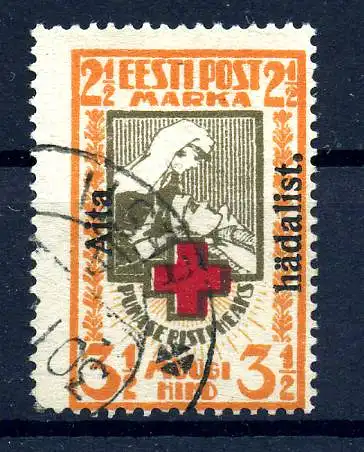 ESTLAND 1923 Nr 46A gestempelt (220993)