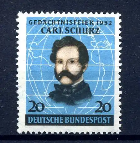 BUND 1952 Nr 155 postfrisch (221198)