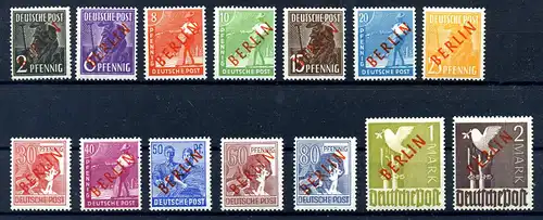 BERLIN 1948 Nr 21-34 postfrisch (221226)