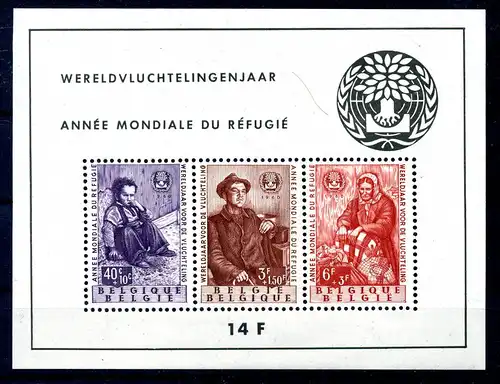 BELGIEN 1960 Bl.26 postfrisch (221399)