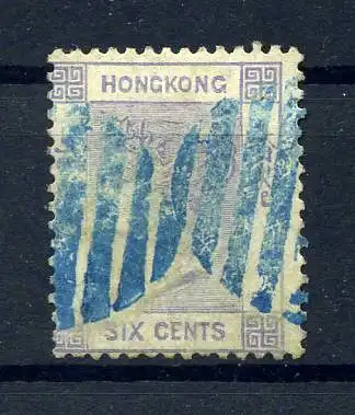 HONGKONG 1863 Nr 10 gestempelt (221867)