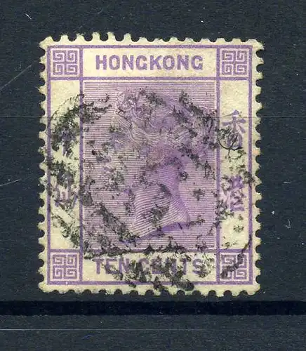 HONGKONG 1882 Nr 37 gestempelt (221909)