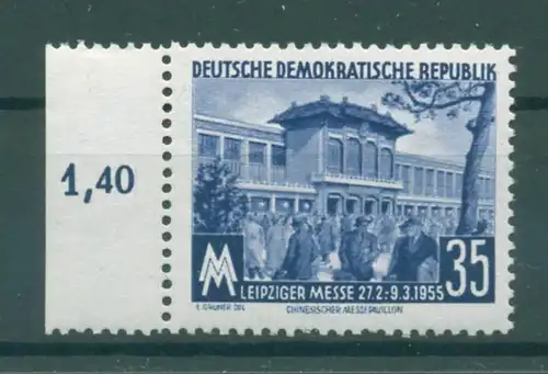 DDR 1952 Nr 448a XII postfrisch (222415)