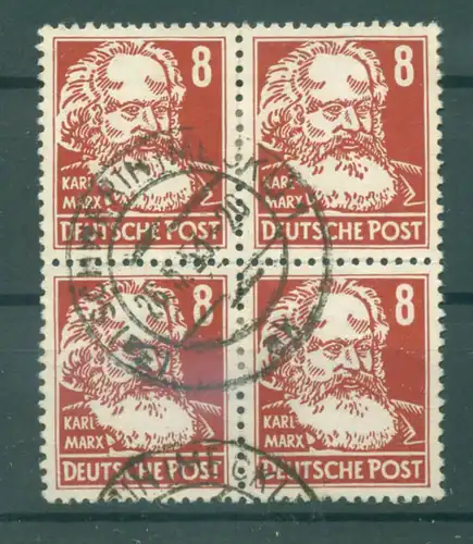 DDR 1952 Nr 329va XII gestempelt (222433)