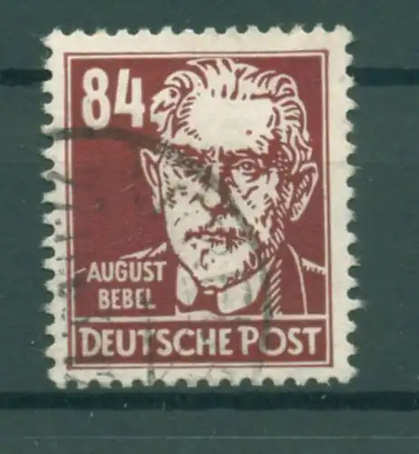 DDR 1952 Nr 341va XII gestempelt (222465)