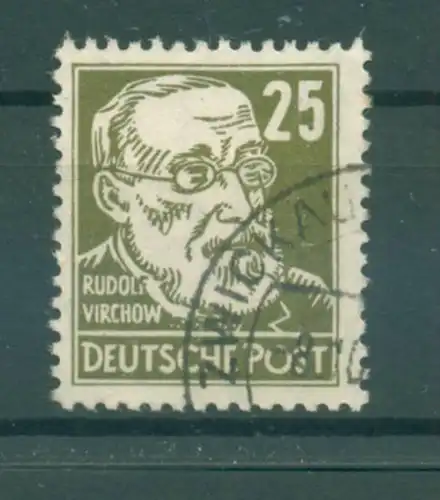 DDR 1952 Nr 334z XI gestempelt (222470)