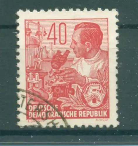 DDR 1953 Nr 418 YI gestempelt (222486)