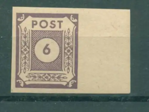 SBZ 1945 Nr 58U postfrisch (222633)