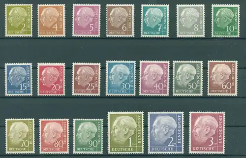 BUND 1954 Nr 177-196 postfrisch (222643)