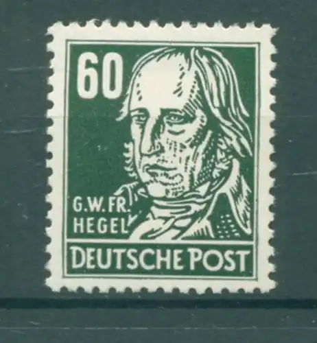 DDR 1952 Nr 338vb XI postfrisch (222762)