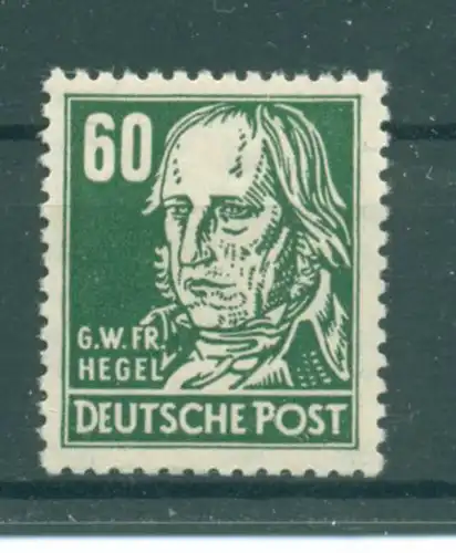 DDR 1952 Nr 336za XI postfrisch (222776)