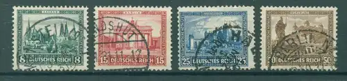 DEUTSCHES REICH 1930 Nr 450-453 gestempelt (222820)
