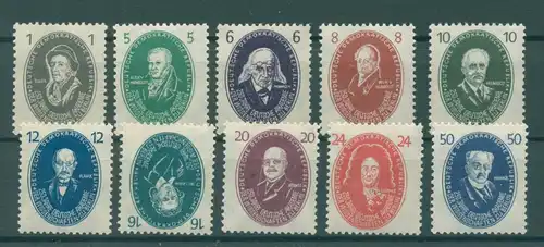 DDR 1950 Nr 261-270 postfrisch (222863)