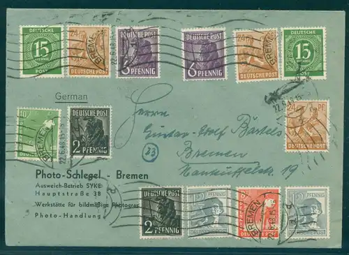 KONTROLLRAT 1947 Nr 947 Brief (222982)